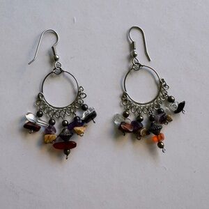 Elegant Multicolor Dangle Earrings